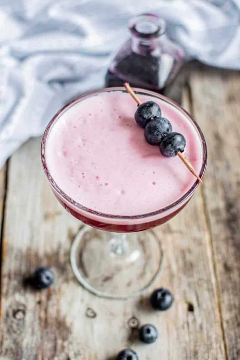 Blueberry Gin Sour