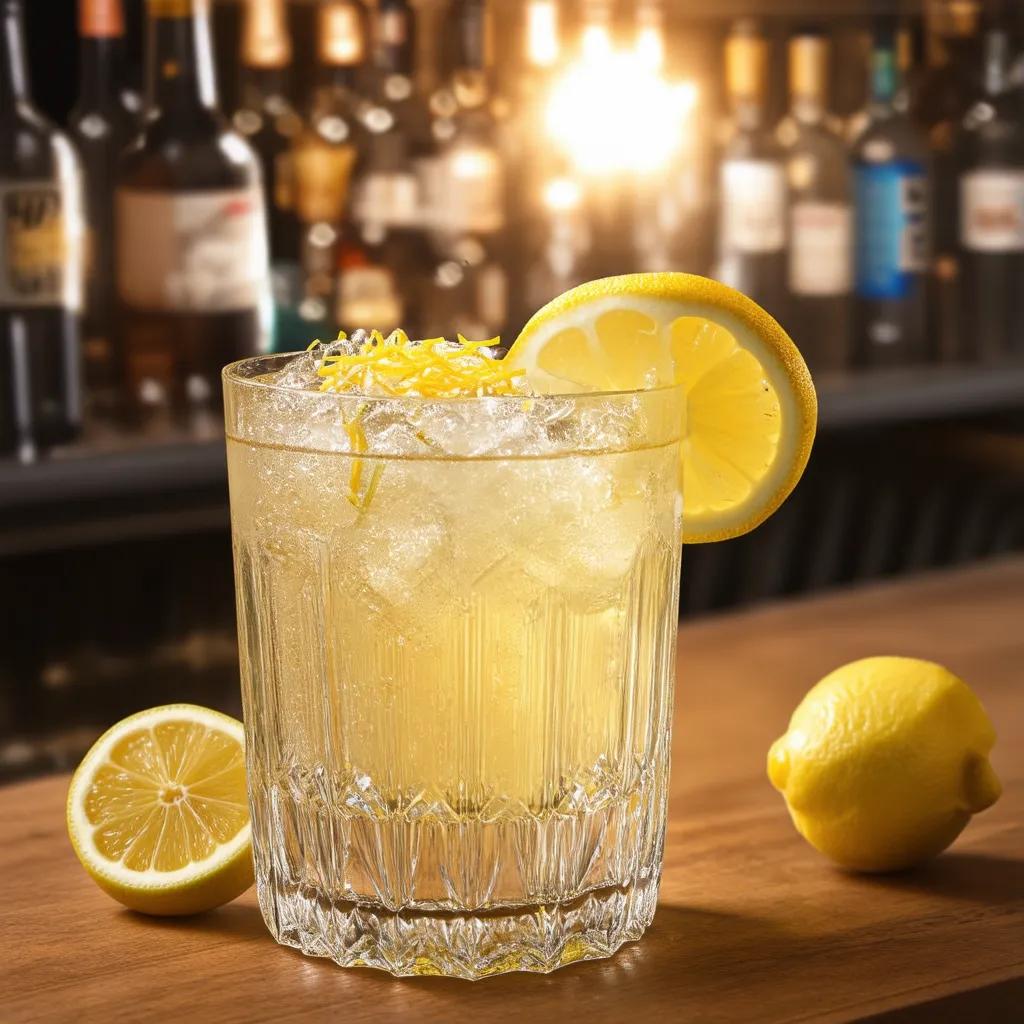 Cocktail Gin Fizz