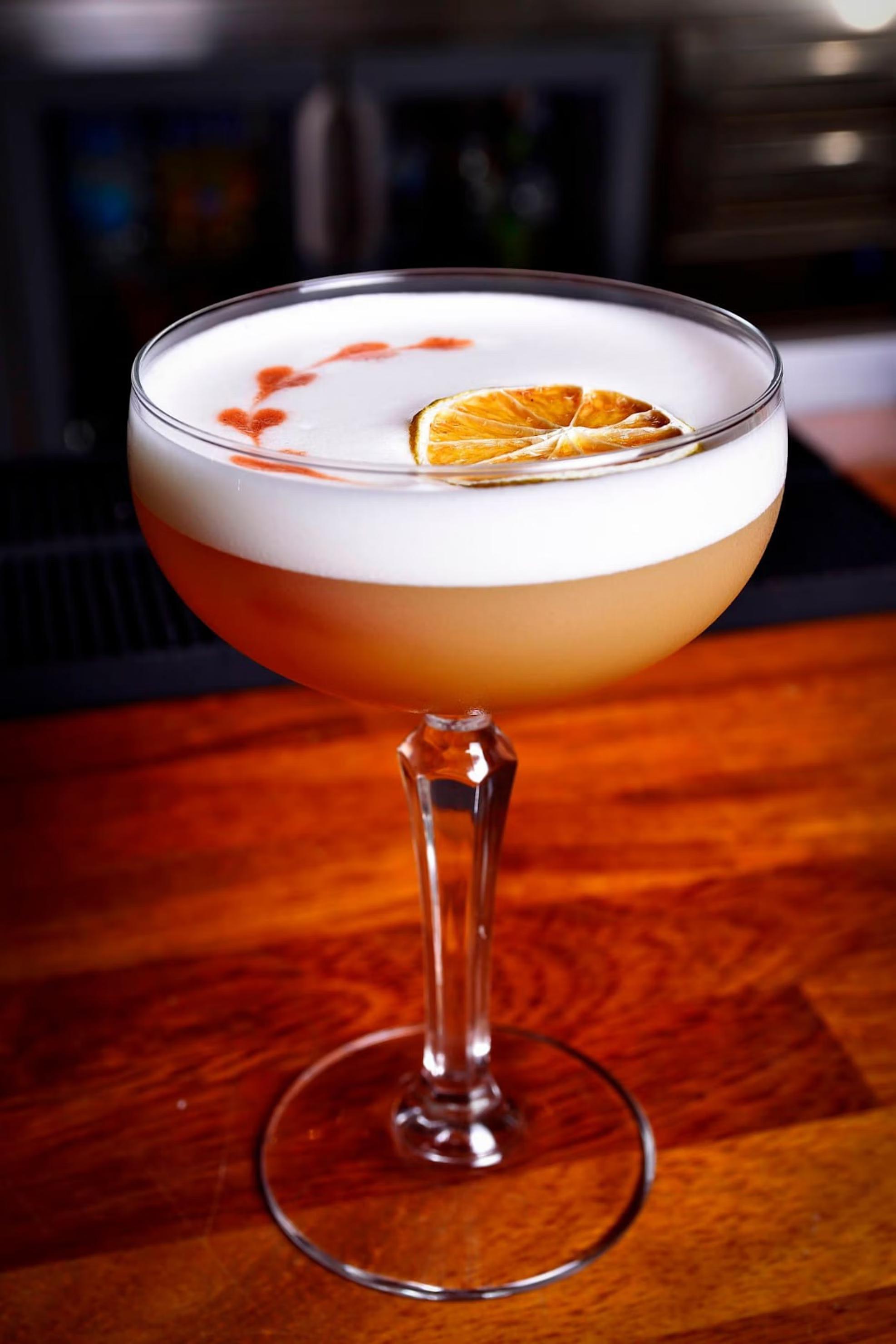 Ruby Red Grapefruit Tequila Sour